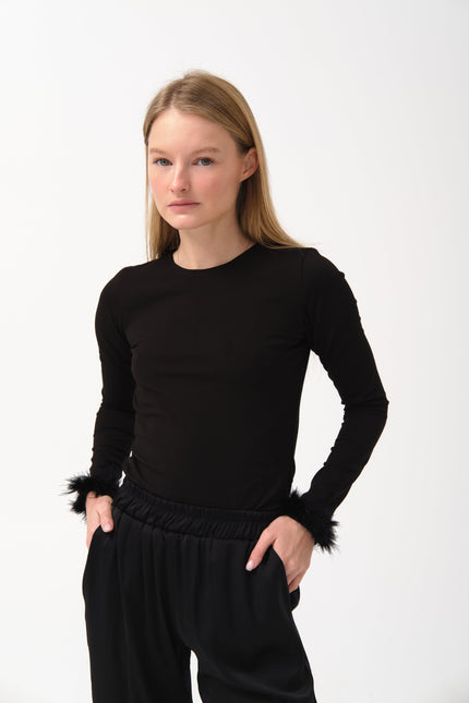 Лонгслів з пір'ям Cheeeeeers!