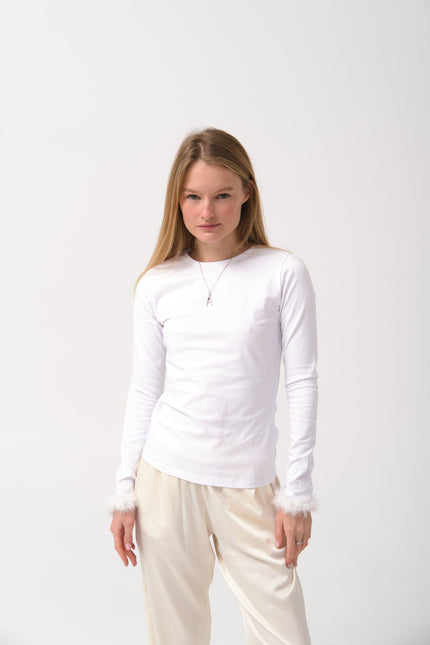 Лонгслів з пір'ям Cheeeeeers!